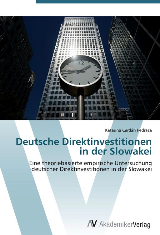 Produktbild: Deutsche Direktinvestitionen in der Slowakei