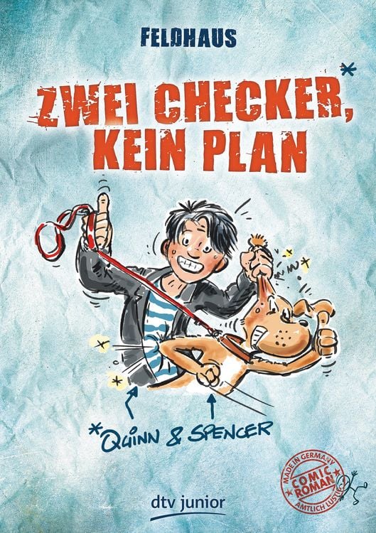 Produktbild: Zwei Checker, kein Plan / Quinn & Spencer Bd. 1