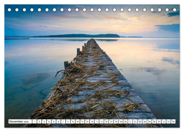 Produktbild: Insel R&uuml;gen - Meine wilde Ostsee-Romanze (Tischkalender 2026 DIN A5 quer), CALVENDO Monatskalender