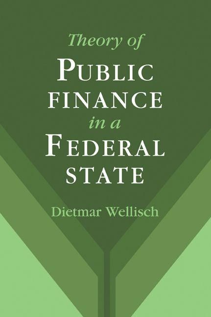 Produktbild: Theory of Public Finance in a Federal State
