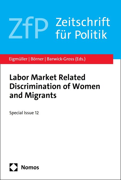 Produktbild: Labor Market Related Discrimination of Women and Migrants