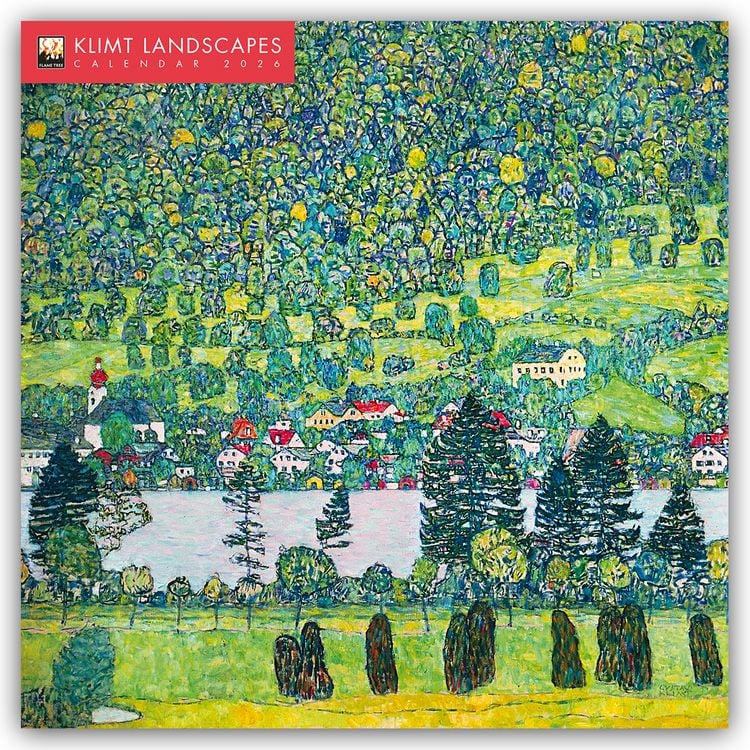 Produktbild: Gustav Klimt Landscapes – Gustav Klimt Landschaften 2026 – Original Flame Tree Publishing-Kalender [Kalender]