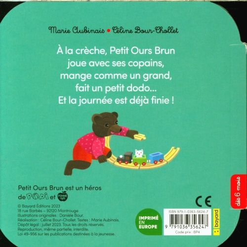 Produktbild: Petit Ours Brun va &agrave; la cr&egrave;che