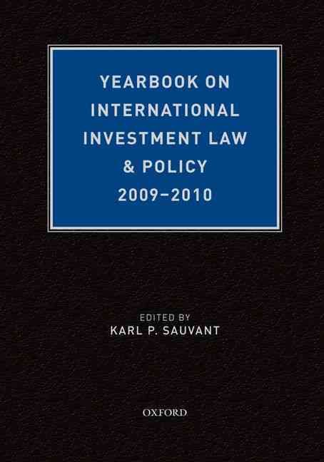 Produktbild: Yearbook on International Investment Law & Policy 2009-2010