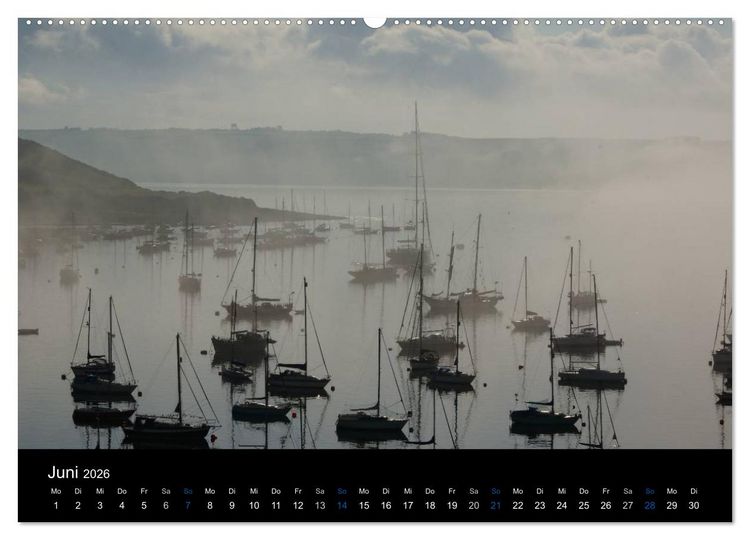 Produktbild: Anblicke und Ausblicke in Cornwall (hochwertiger Premium Wandkalender 2026 DIN A2 quer), Kunstdruck in Hochglanz