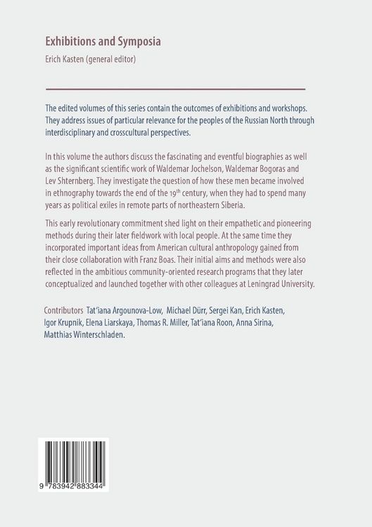 Produktbild: Jochelson, Bogoras and Shternberg