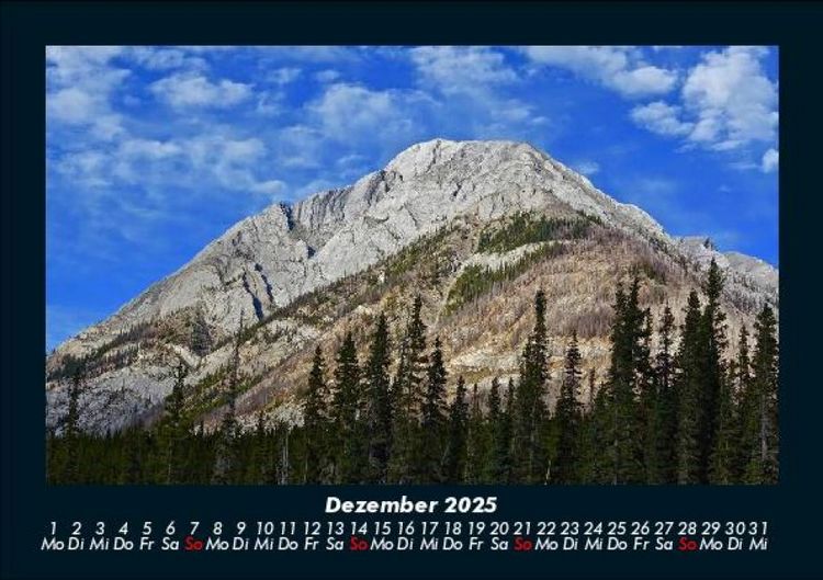 Produktbild: Berglandschaften 2025 Fotokalender DIN A5