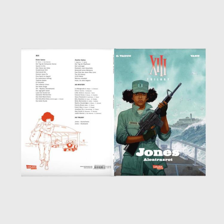 Produktbild: XIII Trilogy 2: Jones: Alcatrazrot