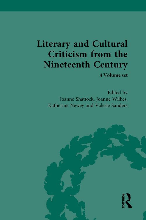 Produktbild: Literary and Cultural Criticism from the Nineteenth Century