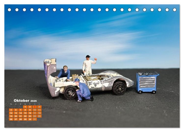Produktbild: Helden der Sandkiste (Tischkalender 2026 DIN A5 quer), CALVENDO Monatskalender