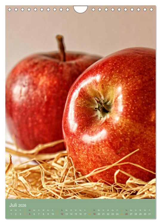 Produktbild: Nat&uuml;rliche Kost - Gesund essen 2026 (Wandkalender 2026 DIN A4 hoch), CALVENDO Monatskalender