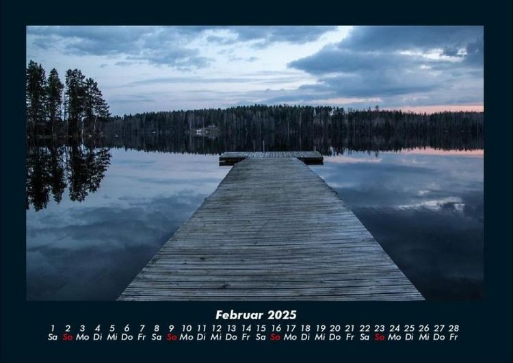 Produktbild: Tage am See 2025 Fotokalender DIN A4