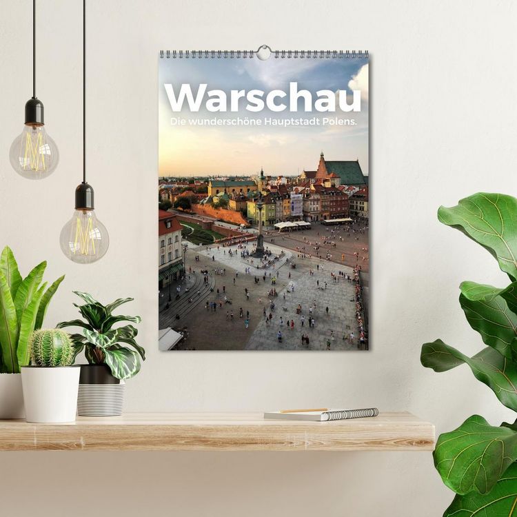 Produktbild: Warschau - Die wundersch&ouml;ne Hauptstadt Polens. (Wandkalender 2026 DIN A3 hoch), CALVENDO Monatskalender