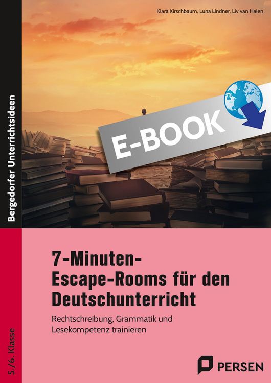 Produktbild: 7-Minuten-Escape-Rooms f&uuml;r den Deutschunterricht