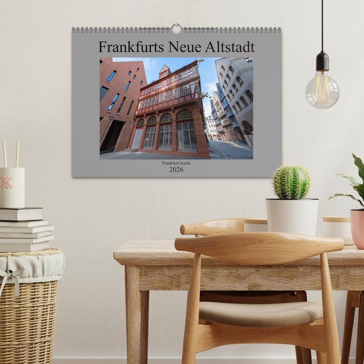 Produktbild: Frankfurts Neue Altstadt (Wandkalender 2026 DIN A3 quer), CALVENDO Monatskalender