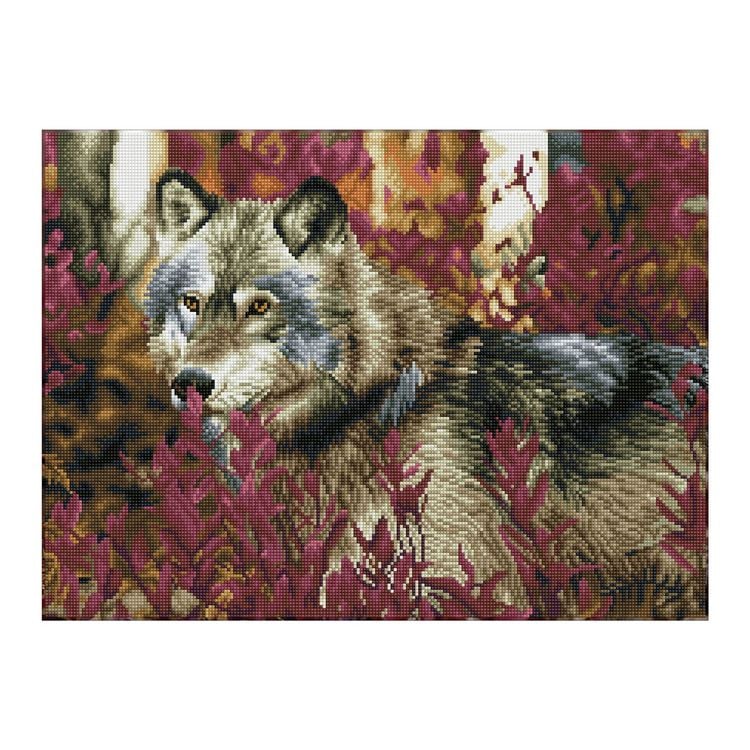 Bild vom Artikel Diamond Dotz - Diamond Painting Wolf vom Autor 