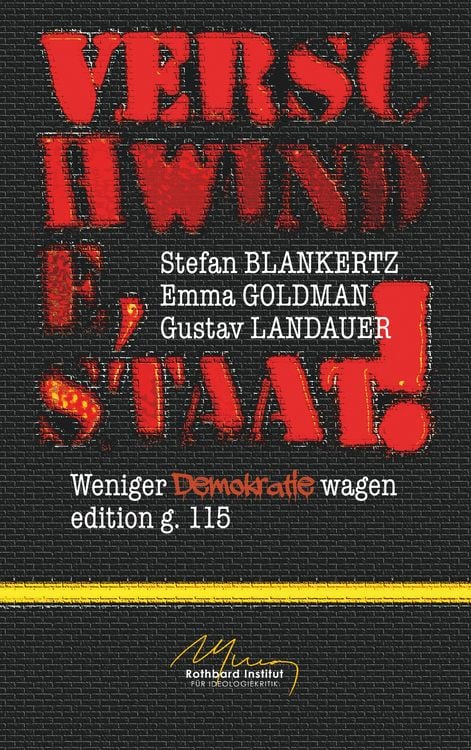 Produktbild: Verschwinde, Staat!