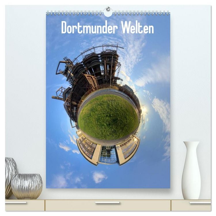 Produktbild: Dortmunder Welten (hochwertiger Premium Wandkalender 2026 DIN A2 hoch), Kunstdruck in Hochglanz