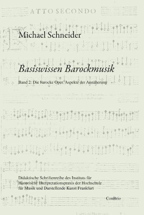 Produktbild: Basiswissen Barockmusik