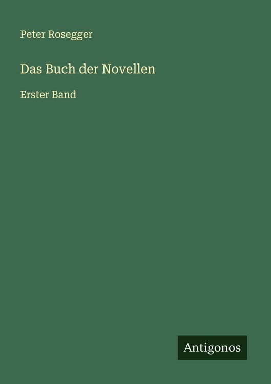 Produktbild: Das Buch der Novellen