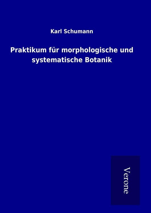 Produktbild: Praktikum f&uuml;r morphologische und systematische Botanik