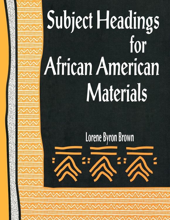 Produktbild: Subject Headings for African American Materials