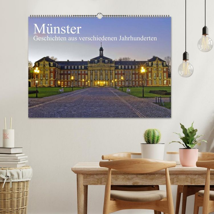 Produktbild: M&uuml;nster - Geschichten aus verschiedenen Jahrhunderten (Wandkalender 2026 DIN A2 quer), CALVENDO Monatskalender