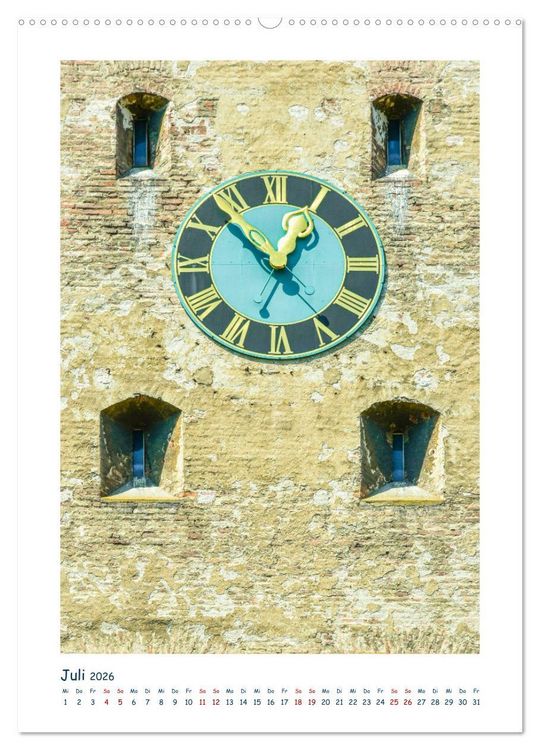 Produktbild: Ulm Fassaden der Stadt (hochwertiger Premium Wandkalender 2026 DIN A2 hoch), Kunstdruck in Hochglanz
