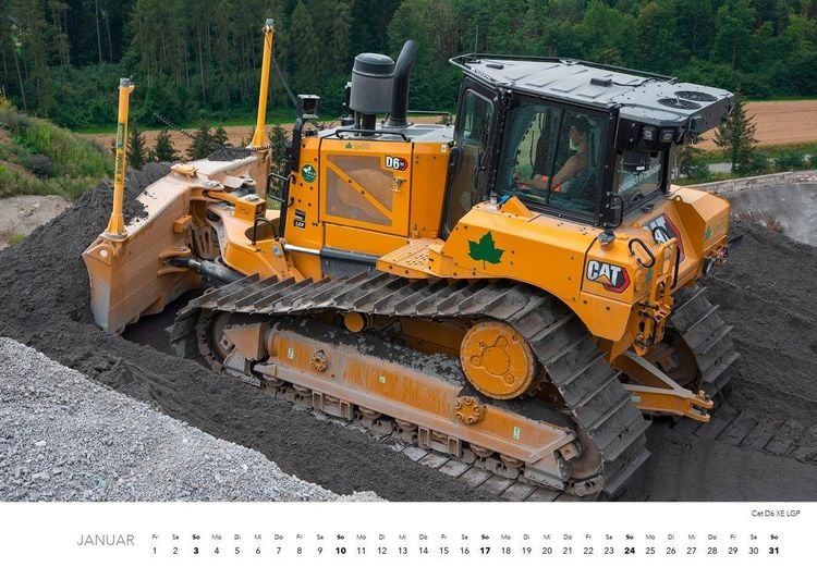 Produktbild: Baumaschinen Kalender 2027