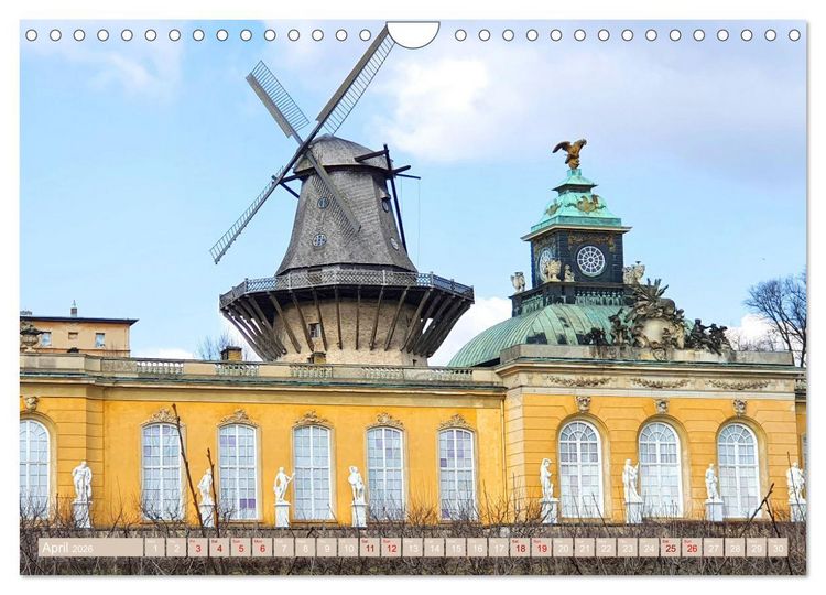Produktbild: The Best of Potsdam (Wall Calendar 2026 DIN A4 landscape), CALVENDO 12 Month Wall Calendar