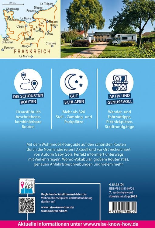 Produktbild: Reise Know-How Wohnmobil-Tourguide Normandie