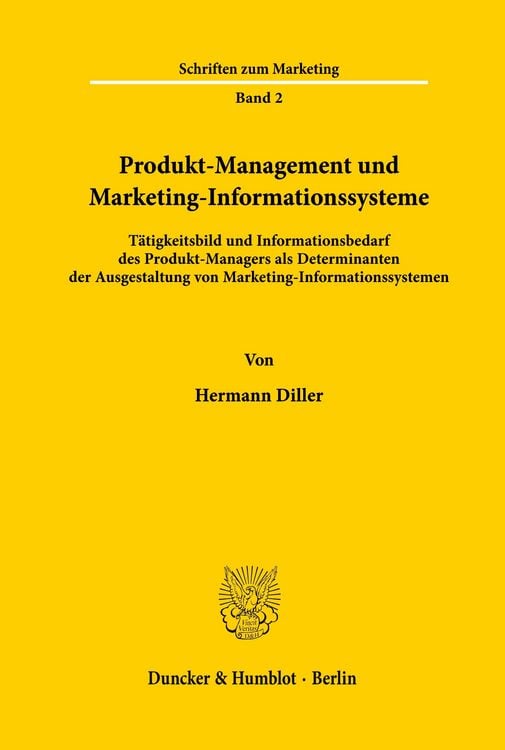 Produktbild: Produkt-Management und Marketing-Informationssysteme.