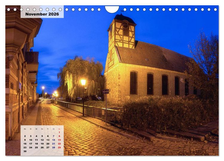 Produktbild: Prenzlau - Stadt im Herzen der Uckermark (Wandkalender 2026 DIN A4 quer), CALVENDO Monatskalender