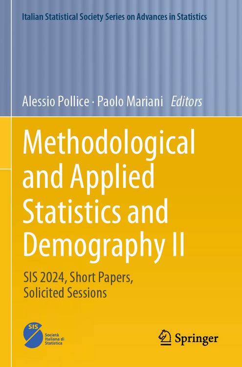Produktbild: Methodological and Applied Statistics and Demography II