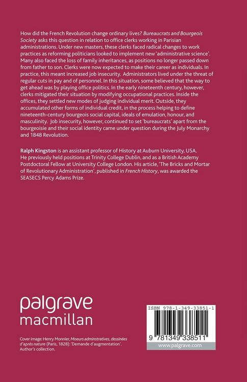 Produktbild: Bureaucrats and Bourgeois Society