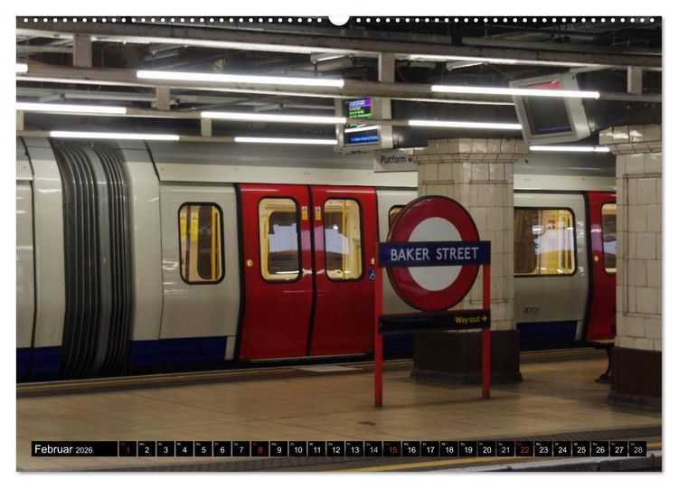 Produktbild: London &bull; Impressionen (hochwertiger Premium Wandkalender 2026 DIN A2 quer), Kunstdruck in Hochglanz
