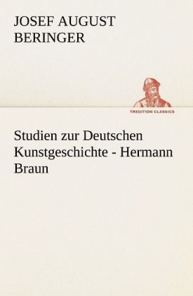 Produktbild: Studien zur Deutschen Kunstgeschichte - Hermann Braun