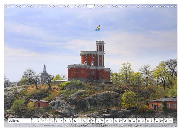 Produktbild: Landmarken der Ostsee (Wandkalender 2026 DIN A3 quer), CALVENDO Monatskalender