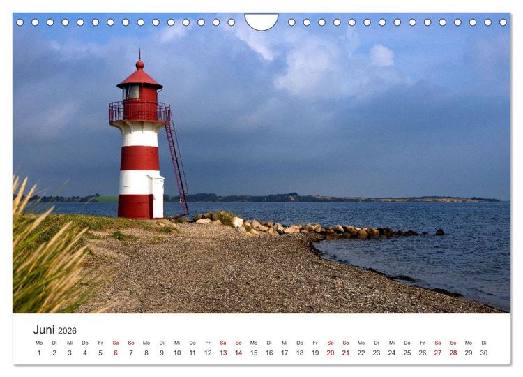 Produktbild: D&auml;nemarks Nordseezauber (Wandkalender 2026 DIN A4 quer), CALVENDO Monatskalender