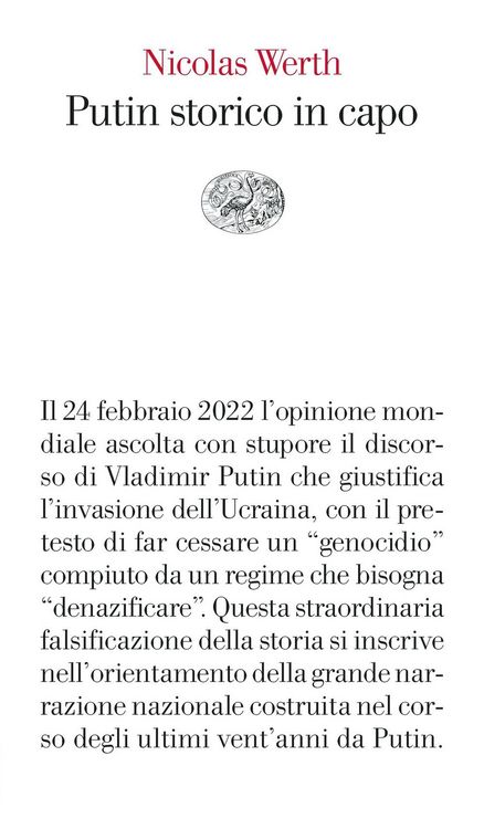 Produktbild: Putin storico in capo