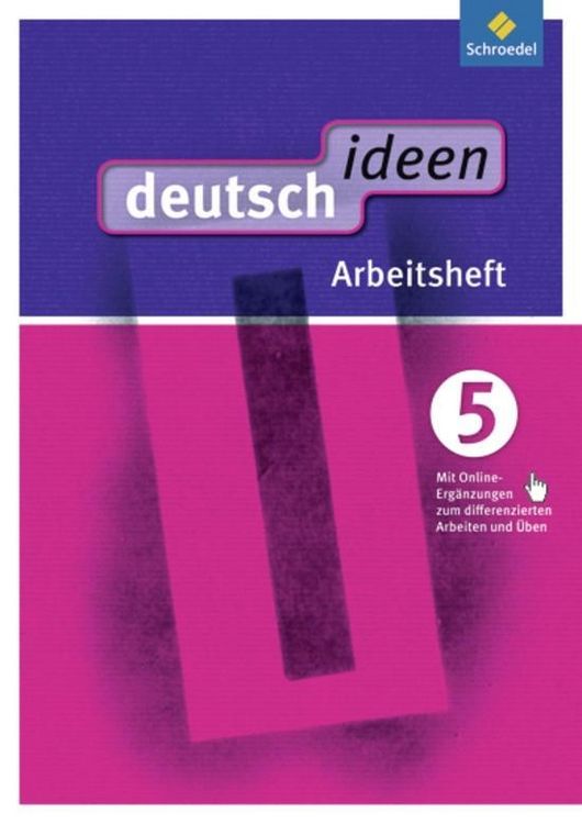 Produktbild: Deutsch ideen 5. Arbeitsheft (mit Online-Angebot). Sekundarstufe 1. Ausgabe Ost