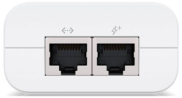 Produktbild: Ubiquiti Networks Ubiquiti POE+ Injector U-PoE-AT max. 30W Powermodul 1 GBit/s