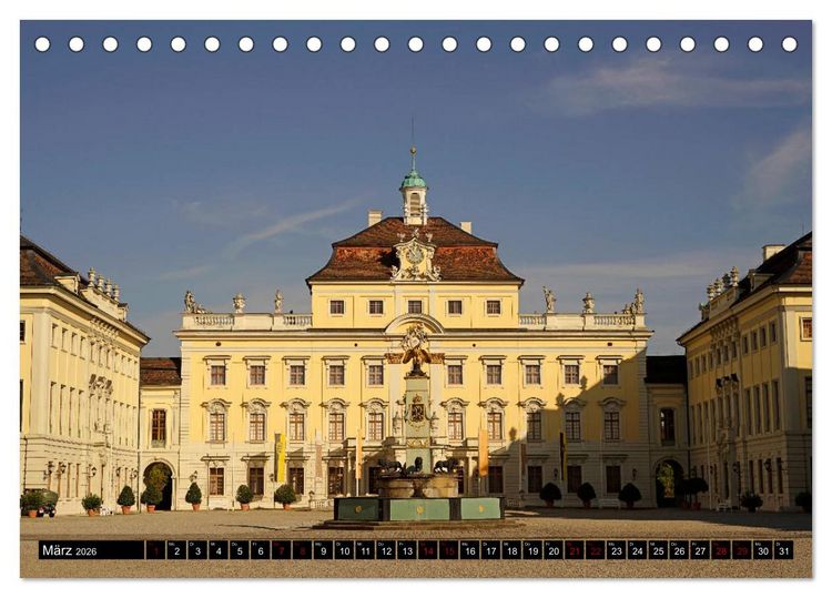 Produktbild: Burgen und Schl&ouml;sser (Tischkalender 2026 DIN A5 quer), CALVENDO Monatskalender