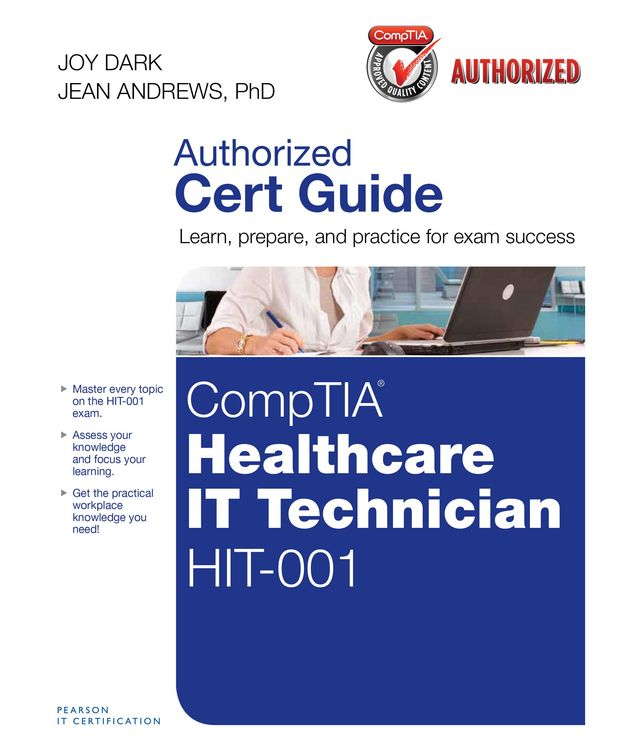 Produktbild: CompTIA Healthcare IT Technician HIT-001 Cert Guide
