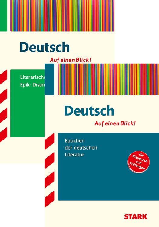 Produktbild: STARK Deutsch - auf einen Blick! Deutsch Literatur - Epochen + Gattungen