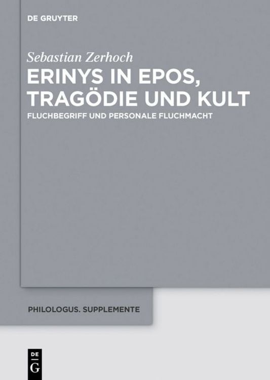 Produktbild: Erinys in Epos, Trag&ouml;die und Kult