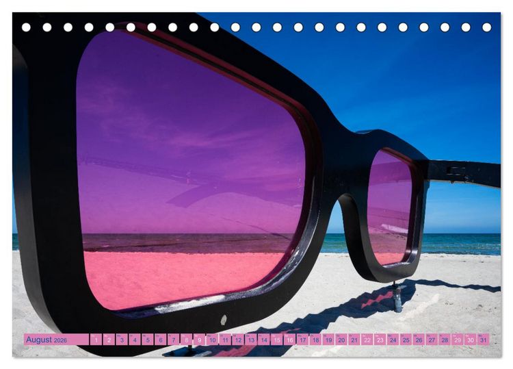 Produktbild: Zingst - die Ostsee von ihrer sch&ouml;nsten Seite (Tischkalender 2026 DIN A5 quer), CALVENDO Monatskalender