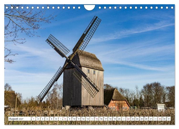 Produktbild: Mecklenburg-Vorpommern - Fischland-Dar&szlig;-Zingst (Wandkalender 2027 DIN A4 quer), CALVENDO Monatskalender