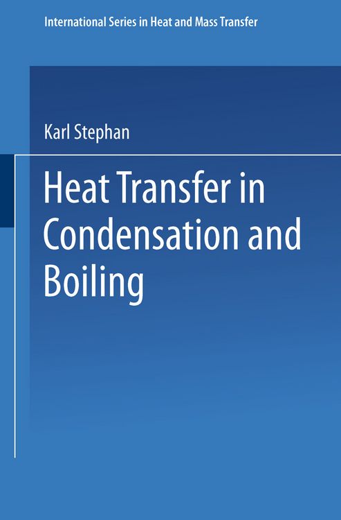 Produktbild: Heat Transfer in Condensation and Boiling
