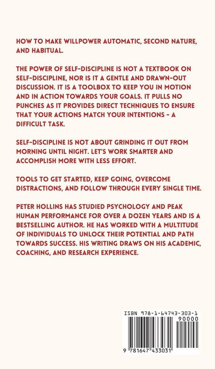 Produktbild: The Power of Self-Discipline